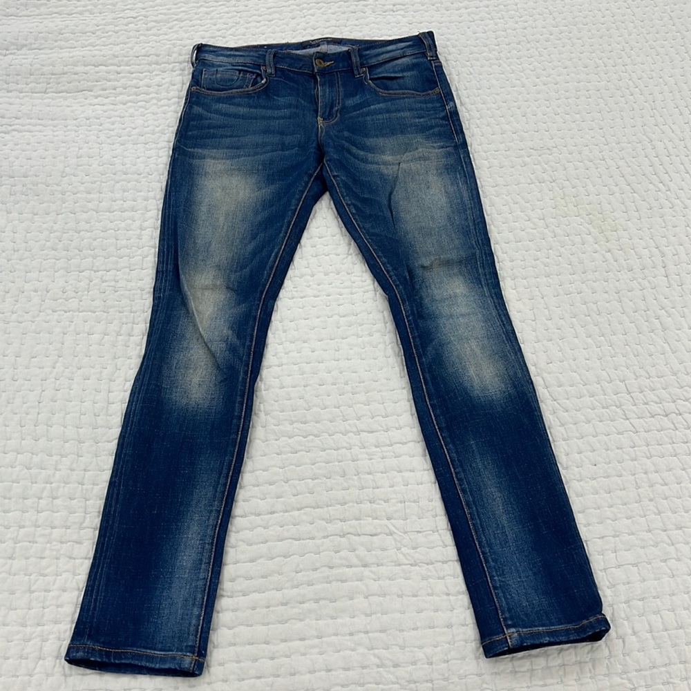 Scotch & Soda skinny denim, size 29/32 in Distressed Blue